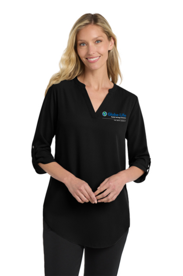 Globe Life Women's Tunic Blouse