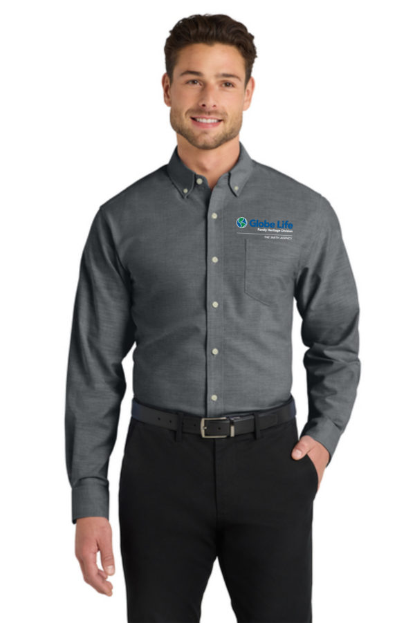 Globe Life Untucked Fit Button-Up