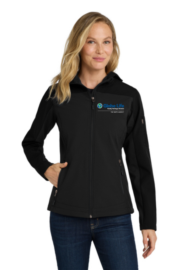 Globe Life Women's Hooded Soft Shell Jacket