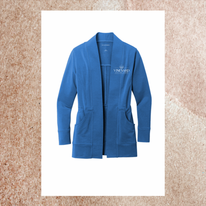 Vineyard Microterry Cardigan - Image 4