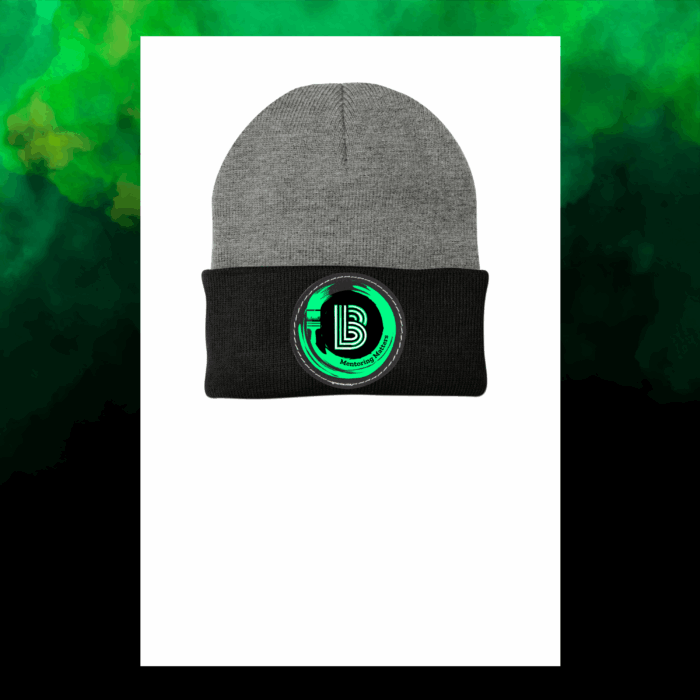 Paint The Town Green Knit Cap - Image 2