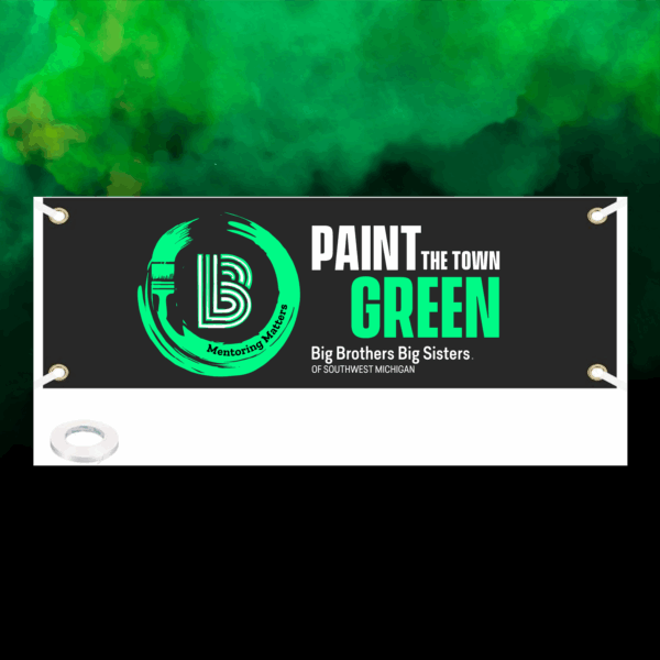 Paint The Town Green Banner