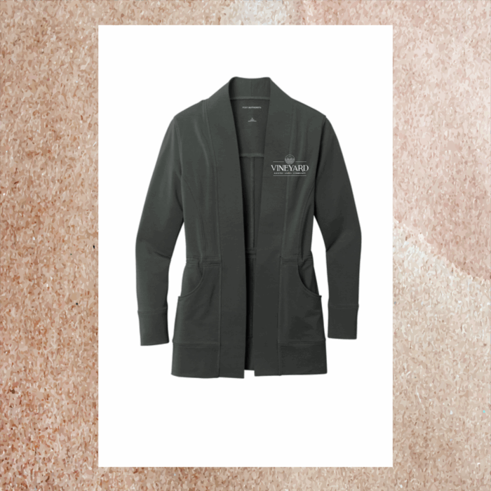 Vineyard Microterry Cardigan - Image 2