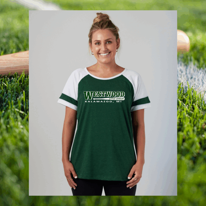 Westwood Ladies' Jersey Tee - Image 6
