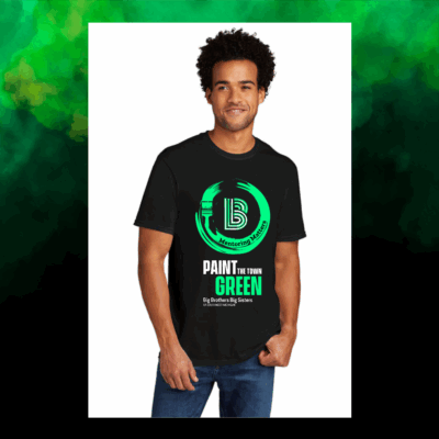 Paint The Town Green Tri-Blend Tee