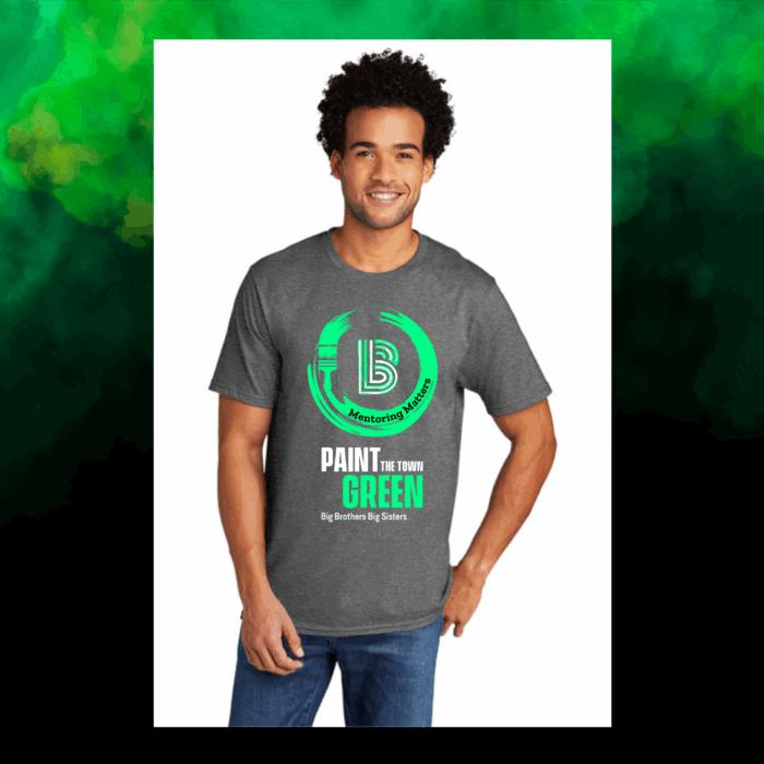 Paint The Town Green Tri-Blend Tee - Image 4