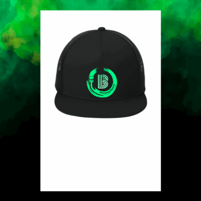 Paint The Town Green Flat-Bill Cap