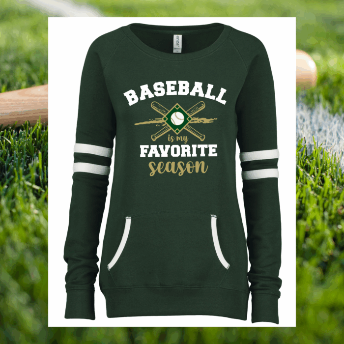Westwood Ladies' Varsity Crewneck - Image 9