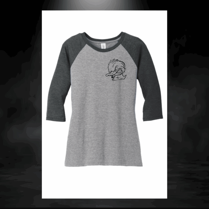 Rubberducky Ladies' Baseball Tee - Image 4