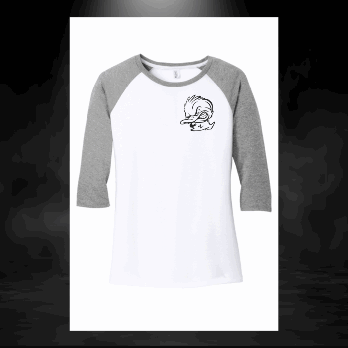 Rubberducky Ladies' Baseball Tee - Image 5