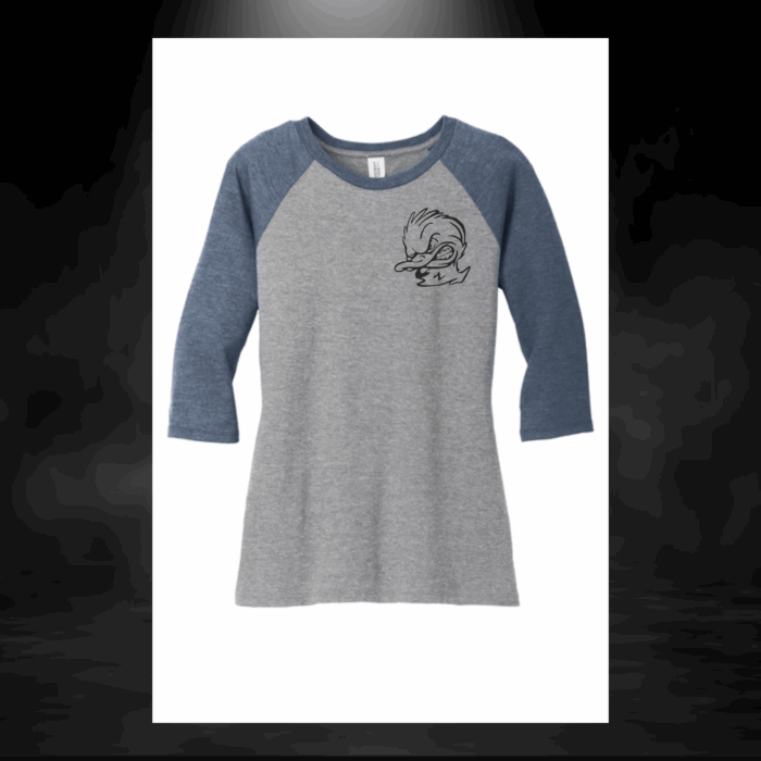 Rubberducky Ladies' Baseball Tee - Image 8