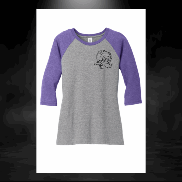Rubberducky Ladies' Baseball Tee - Image 10