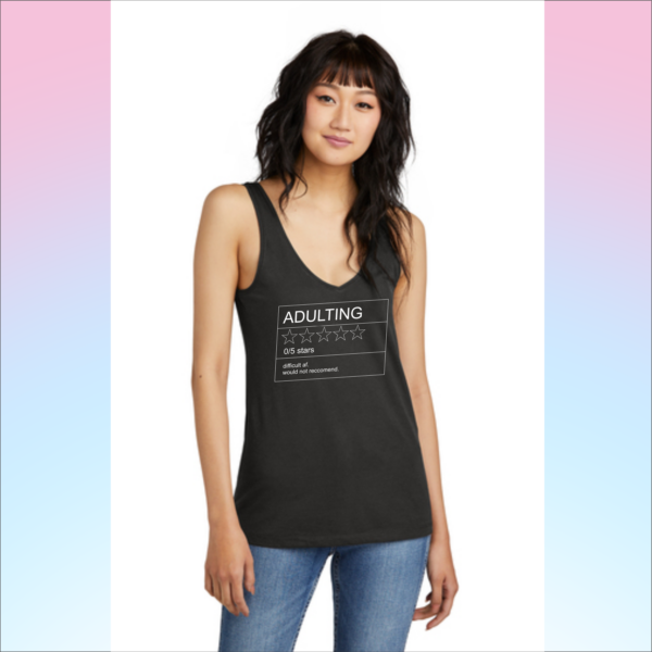 Adulting Tank - Black.png
