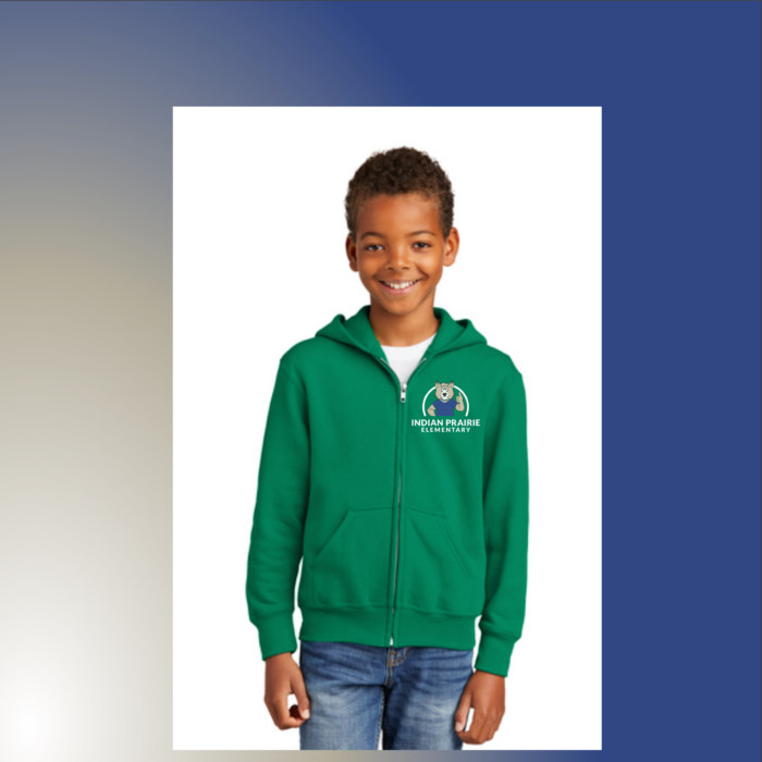 PC90YZH Youth Zip Hoodie - Kelly.png