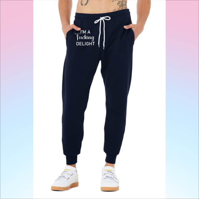 Fucking Delight Joggers - Navy.png