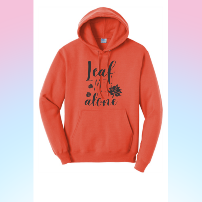 12 Leaf Me Alone Hoodie - Orange.png