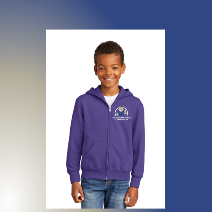 PC90YZH Youth Zip Hoodie - Purple.png