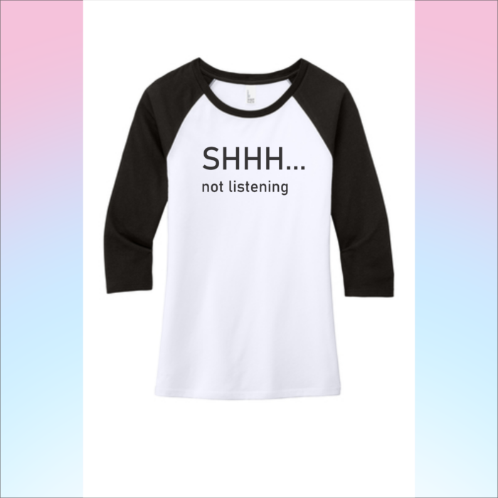 Shhh... Baseball - Black.png