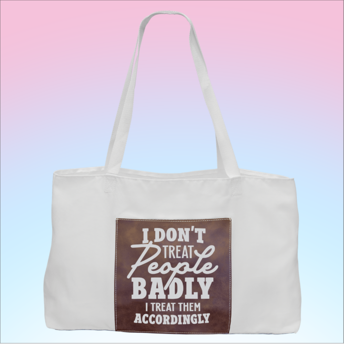 Treat People White Tote - Rustic.png