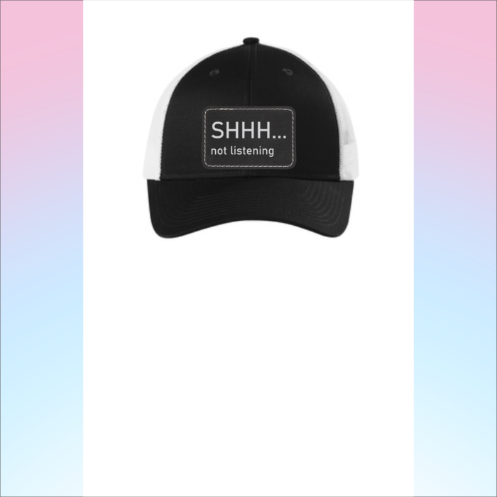 Shhh... Hat - Black.png