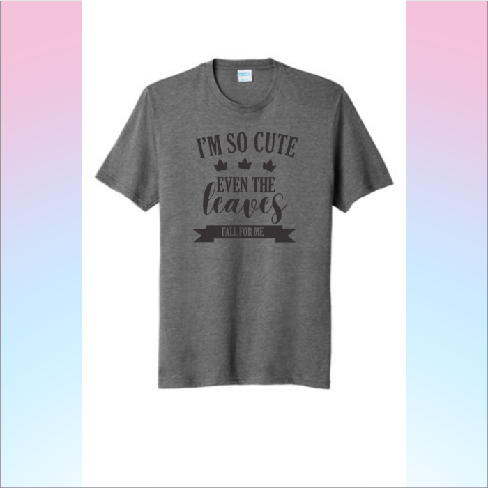 13 I'm So Cute Shirt - Graphite.png